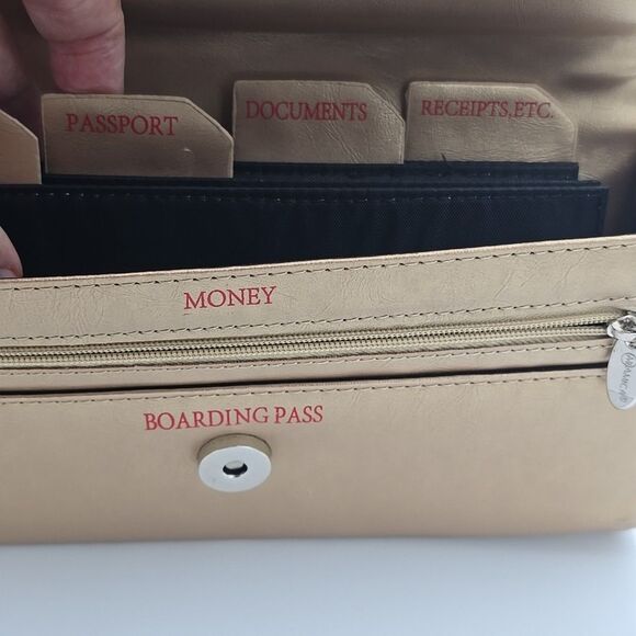 Miamica File & Fly See the World Travel Document Organizer Wallet - Picture 6 of 7